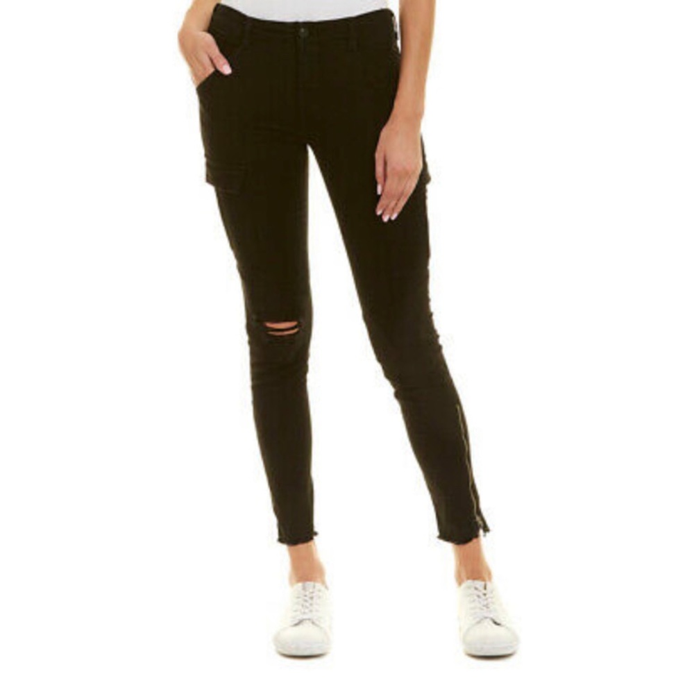 J Brand Houlihan Mid-Rise Skinny Crop